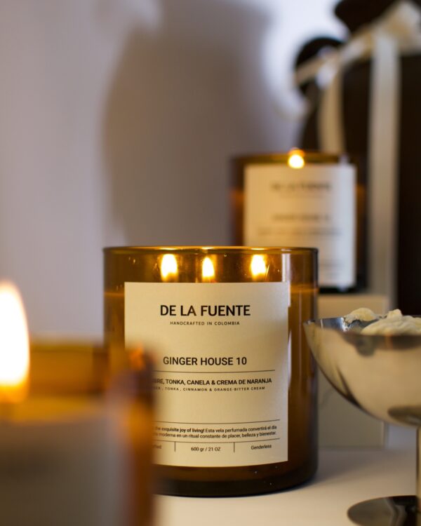 GINGER HOUSE 10 – Big DLF Candle